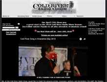 Tablet Screenshot of coldriverradio.com